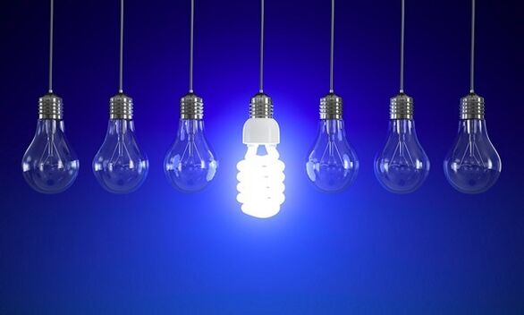 Wenn Sie Glühlampen durch LEDs ersetzen, können Sie Licht sparen